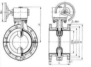 D341F46/PO型全襯氟蝶閥