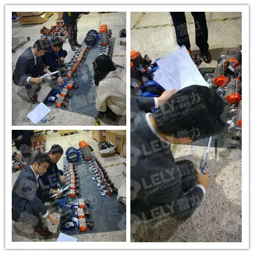 熱烈歡迎上海領(lǐng)導(dǎo)蒞臨雷力閥門指導(dǎo)并驗(yàn)貨